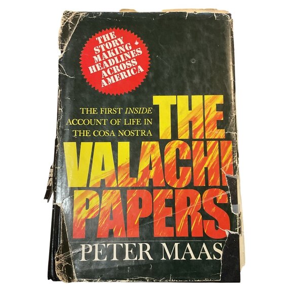 The Valachi Papers By Peter Maas 1968 Hardcover Book - Picture 1 of 6
